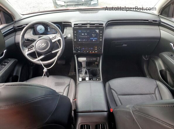 5NMJFCAE2PH174273 2023 HYUNDAI TUCSON Red Vista del salpicadero