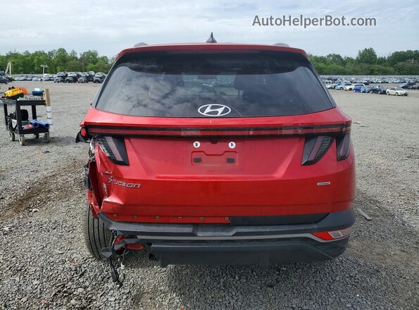 5NMJFCAE2PH174273 2023 HYUNDAI TUCSON Red Vista trasera