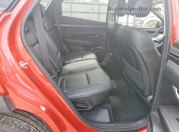 5NMJFCAE2PH174273 2023 HYUNDAI TUCSON Red Vista interior trasera