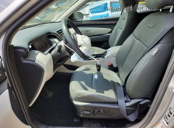 5NMJFCAE3NH079072 2022 HYUNDAI TUCSON Silver Widok wnętrza z przodu