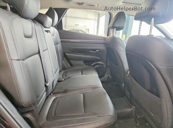 5NMJFCAE3PH194385 2023 HYUNDAI TUCSON Black უკანა სავარძლების ხედი