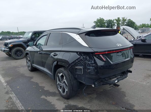 5NMJFCAE4NH058893 2022 HYUNDAI TUCSON Черный Задняя левая четверть