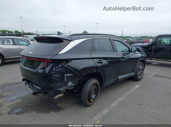 5NMJFCAE4NH058893 2022 HYUNDAI TUCSON Черный Задняя правая четверть