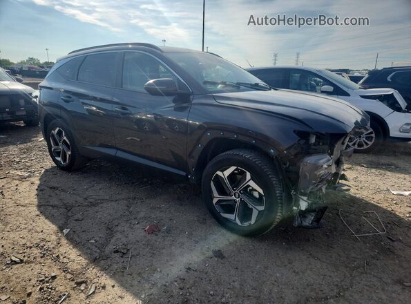5NMJFCAE4PH194265 2023 HYUNDAI TUCSON Угольный Передняя правая четверть