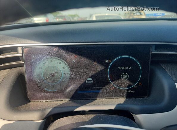 5NMJFCAE4PH194265 2023 HYUNDAI TUCSON Угольный Вид щитка приборов