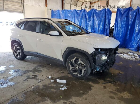 5NMJFCAE4PH245649 2023 HYUNDAI TUCSON White Delantero derecho