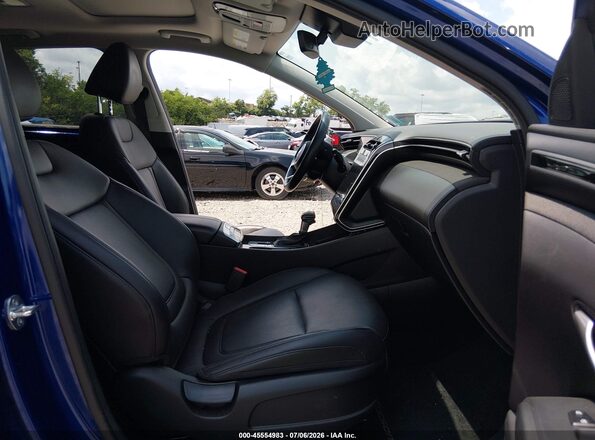 5NMJFCAE4PH284113 2023 HYUNDAI TUCSON Blue Widok wnętrza z przodu