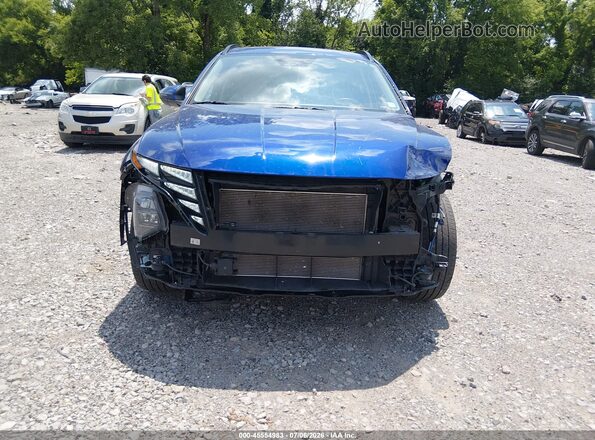 5NMJFCAE4PH284113 2023 HYUNDAI TUCSON Blue Widok wnętrza z tyłu