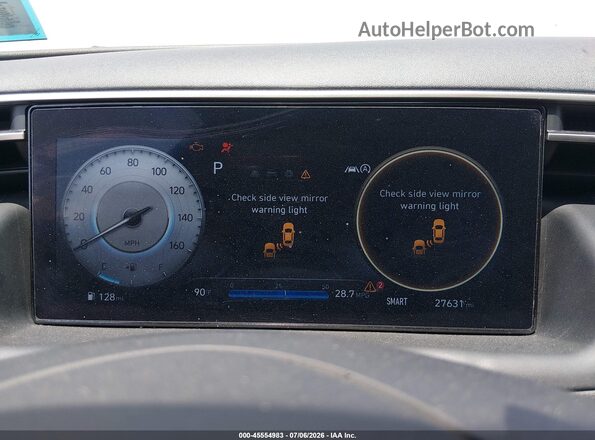 5NMJFCAE4PH284113 2023 HYUNDAI TUCSON Blue Widok tylnych siedzeń