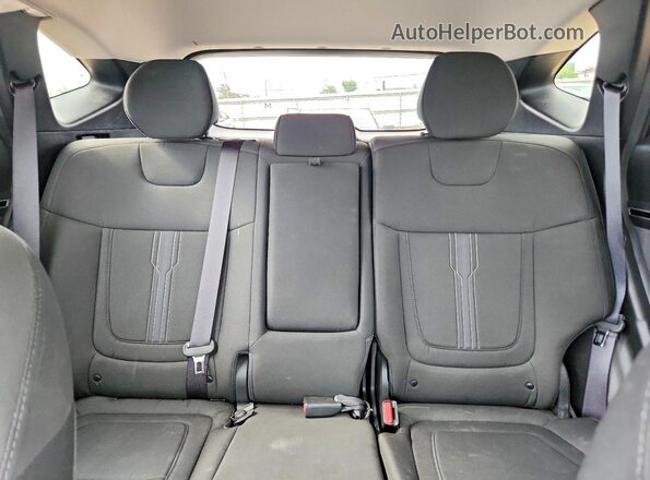 5NMJFCAE5NH122519 2022 HYUNDAI TUCSON Black Vista de los asientos traseros