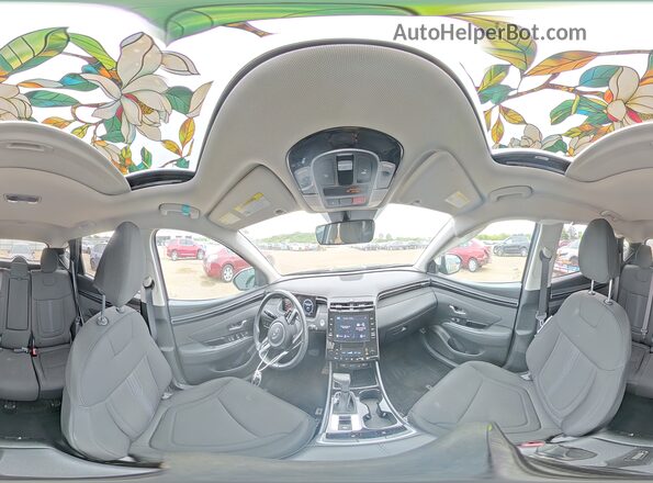5NMJFCAE5NH122519 2022 HYUNDAI TUCSON Black Vista interior de 360 grados