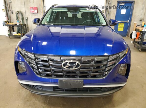 5NMJFCAE5NH134847 2022 HYUNDAI TUCSON Blue Вид спереду