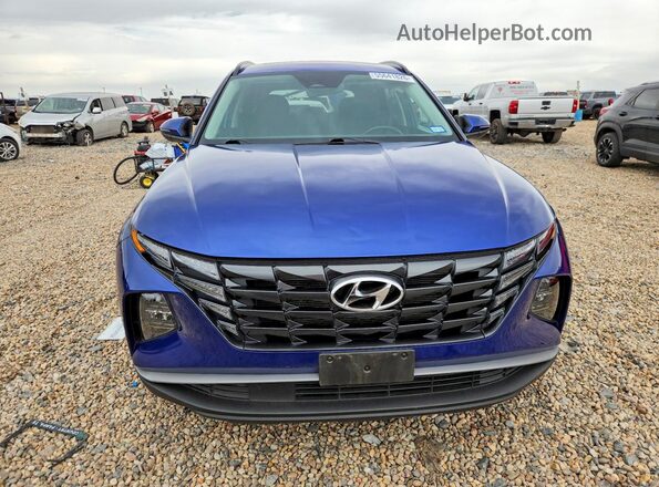 5NMJFCAE5NH148828 2022 HYUNDAI TUCSON Blue Front view