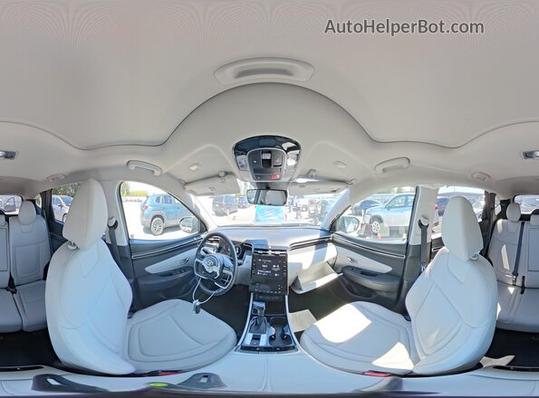 5NMJFCAE5PH168922 2023 HYUNDAI TUCSON Серебряный Панорамный вид салона 360°