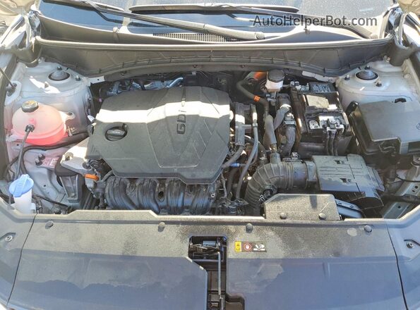 5NMJFCAE5PH188457 2023 HYUNDAI TUCSON Silver Engine compartment view