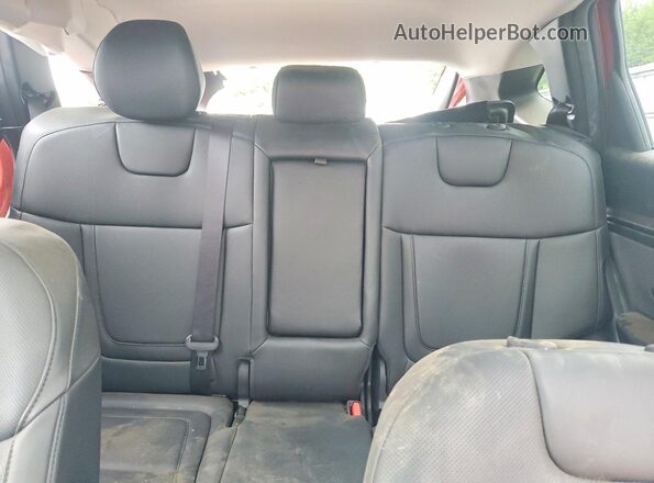 5NMJFCAE5PH279230 2023 HYUNDAI TUCSON Red Հետևի նստատեղերի տեսք