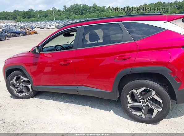 5NMJFCAE6NH011543 2022 HYUNDAI TUCSON Red Widok wnętrza 360 stopni
