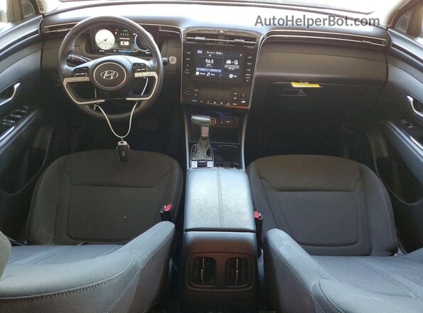 5NMJFCAE8NH074899 2022 HYUNDAI TUCSON Black Dashboard view