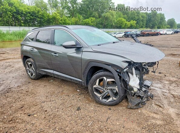 5NMJFCAE9NH157631 2022 HYUNDAI TUCSON Gray წინა მარჯვენა