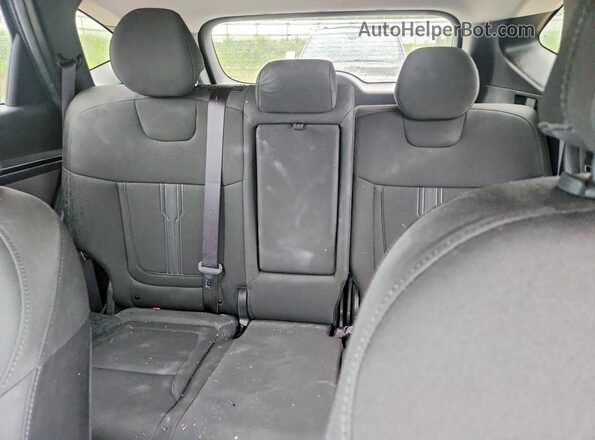 5NMJFCAE9NH157631 2022 HYUNDAI TUCSON Gray უკანა სავარძლების ხედი