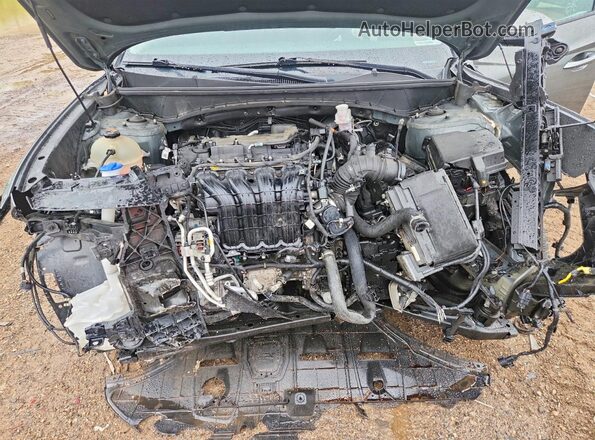 5NMJFCAE9NH157631 2022 HYUNDAI TUCSON Gray ძრავის განყოფილების ხედი