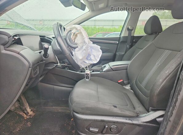 5NMJFCAE9NH157631 2022 HYUNDAI TUCSON Gray წინა სალონის ხედი