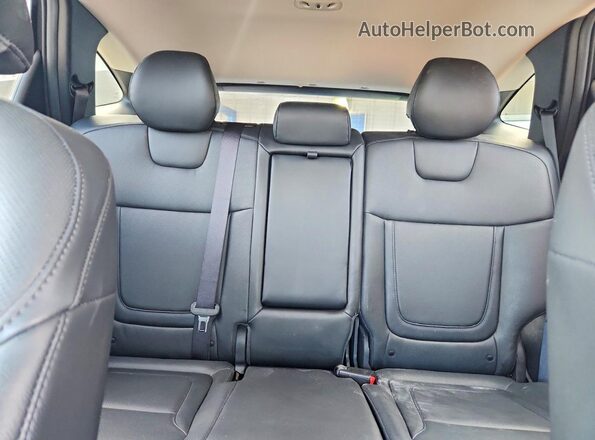 5NMJFCAE9PH171385 2023 HYUNDAI TUCSON Gray Vista de los asientos traseros