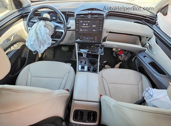 5NMJFCAE9PH228877 2023 HYUNDAI TUCSON Белый Вид панели приборов