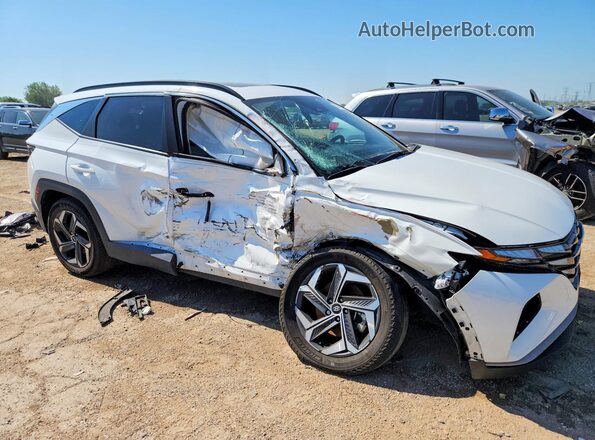 5NMJFCAE9PH228877 2023 HYUNDAI TUCSON Белый Передняя правая четверть
