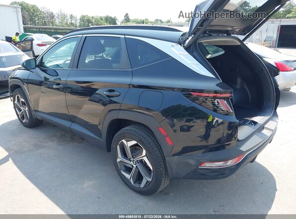 5NMJFCAE9PH281823 2023 HYUNDAI TUCSON Черный Задняя левая четверть