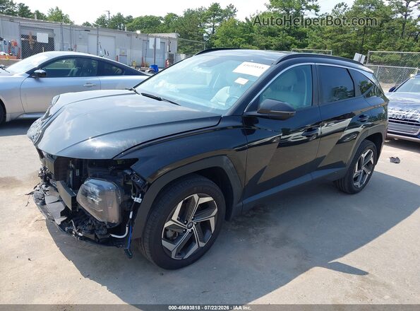 5NMJFCAE9PH281823 2023 HYUNDAI TUCSON Черный Передняя левая четверть