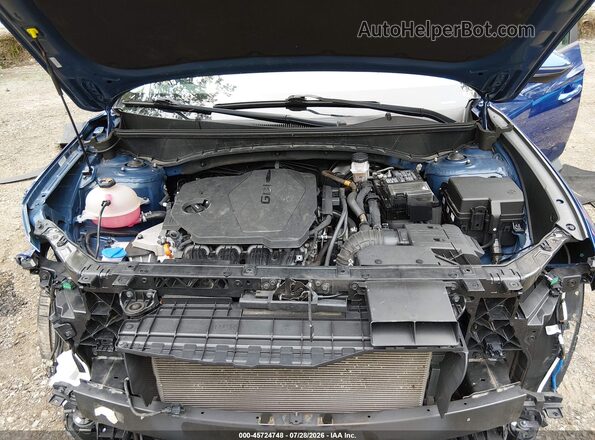 5NMJFCAEXNH095799 2022 HYUNDAI TUCSON Blue Vista trasera