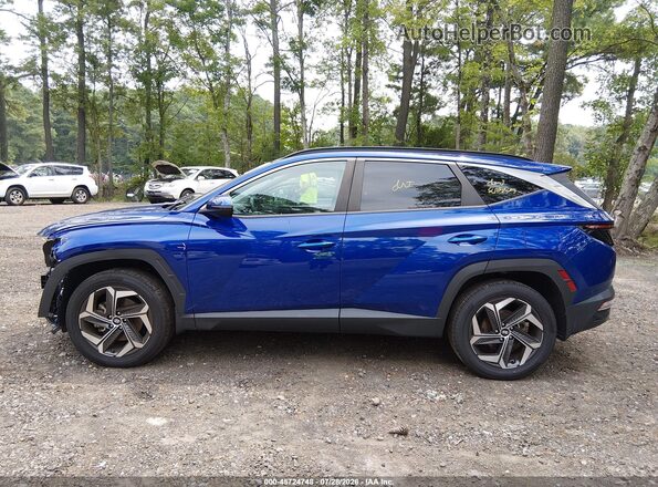 5NMJFCAEXNH095799 2022 HYUNDAI TUCSON Blue 