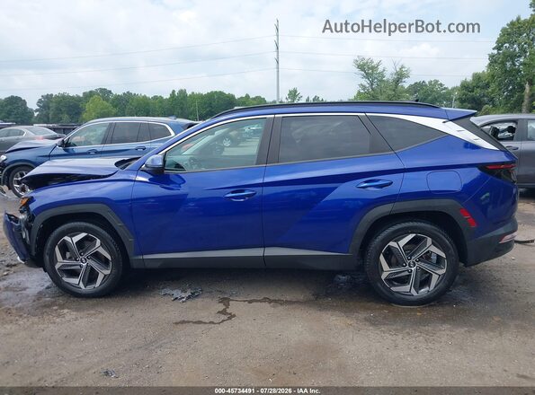 5NMJFCAEXNH105859 2022 HYUNDAI TUCSON Blue 