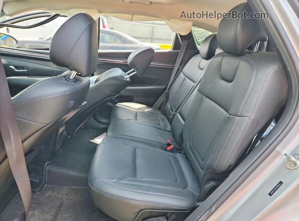 5NMJFCAEXPH185165 2023 HYUNDAI TUCSON Silver Սալոնի հետևի տեսք