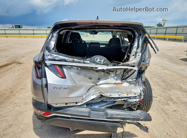 5NMJFCAEXPH185165 2023 HYUNDAI TUCSON Silver Հետևի տեսք