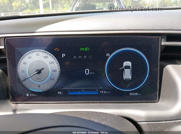 5NMJFCAEXPH206631 2023 HYUNDAI TUCSON Gray Vista de los asientos traseros