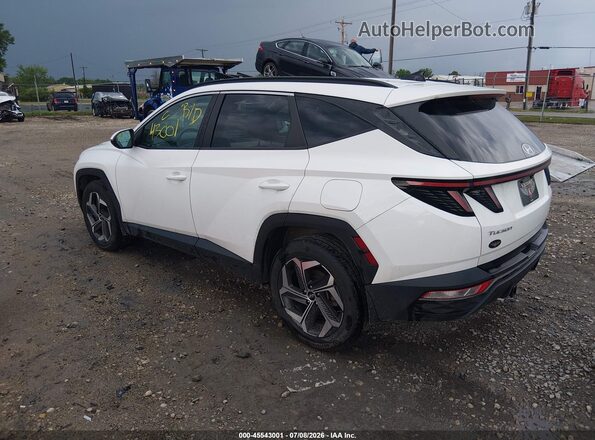 5NMJFCAEXPH274248 2023 HYUNDAI TUCSON White Հետևի ձախ