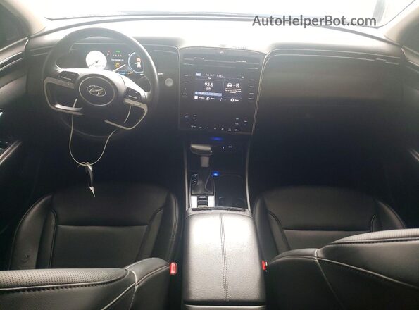 5NMJFCAEXPH287808 2023 HYUNDAI TUCSON White Dashboard view