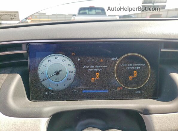 5NMJFCDE6RH408039 2024 HYUNDAI TUCSON White Вид щитка приладів