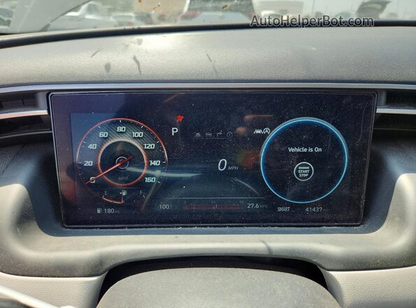 5NMJFCDEXRH304816 2024 HYUNDAI TUCSON Gray Instrument cluster view