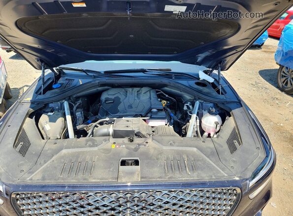 5NMMADTB0RH003089 2024 GENESIS GV70 Blue Vista del compartimento del motor