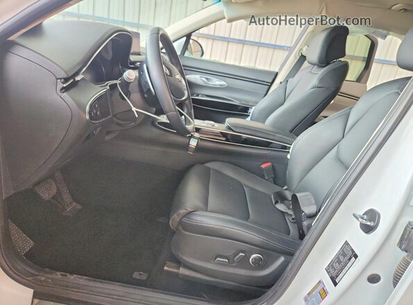 5NMMADTB2SH031806 2025 GENESIS GV70 White წინა სალონის ხედი