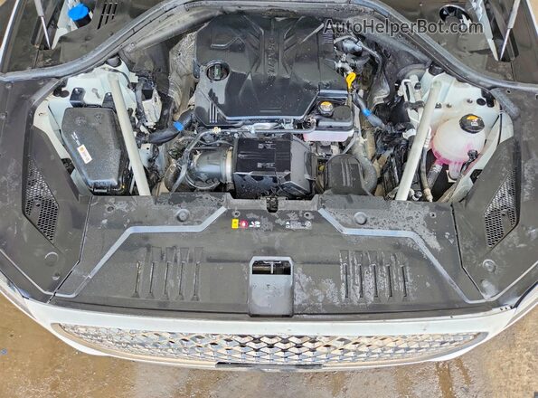 5NMMADTB2SH031806 2025 GENESIS GV70 White ძრავის განყოფილების ხედი