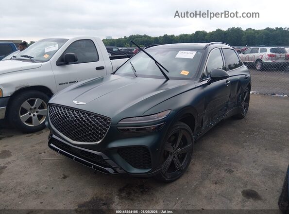 5NMMADTB6RH006806 2024 GENESIS GV70 Green Передня ліва чверть