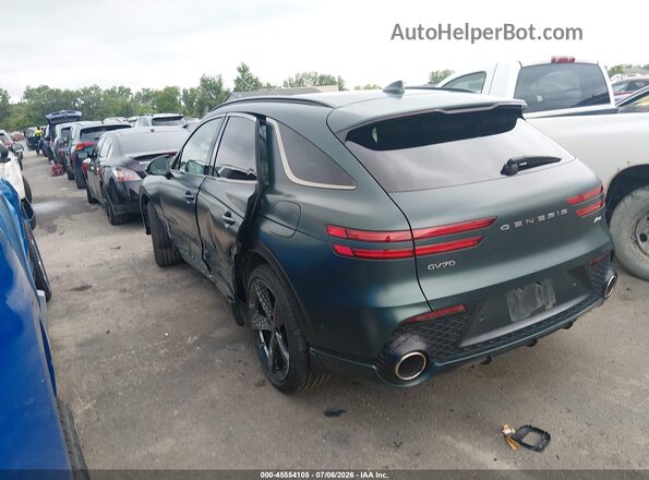 5NMMADTB6RH006806 2024 GENESIS GV70 Green Задня ліва чверть
