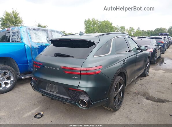5NMMADTB6RH006806 2024 GENESIS GV70 Green Задня права чверть