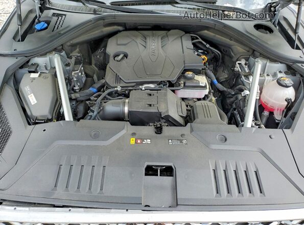5NMMADTBXRH008655 2024 GENESIS GV70 Silver Vista del compartimento del motor