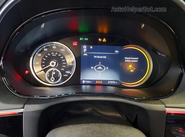 5NMMCDTC3RH013487 2024 GENESIS GV70 Green Սարքավորումների վահանակի տեսք