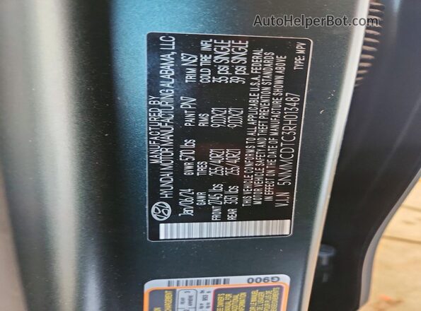 5NMMCDTC3RH013487 2024 GENESIS GV70 Green Շարժիչի բաժամունքի տեսք